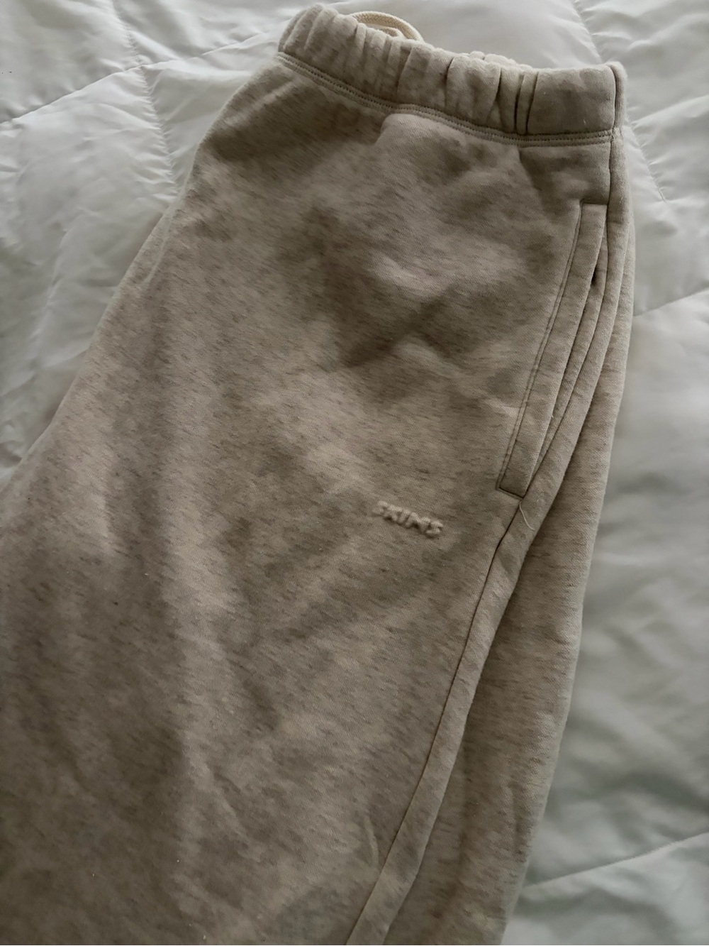 Skims cream sweatpants